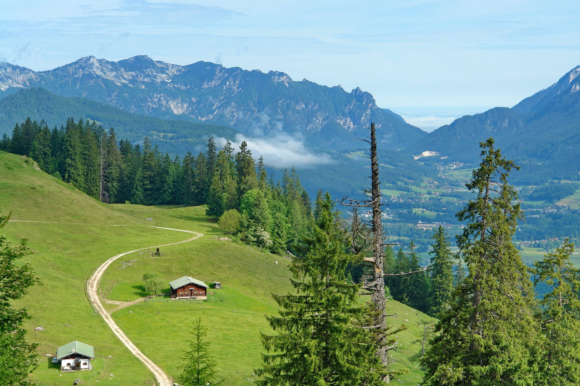 Berchtesgadener Alpen, Lattengebirge (Archivbild): Eine Frau stürzte hier vor den Augen ihres Ehemannes in die Tiefe.