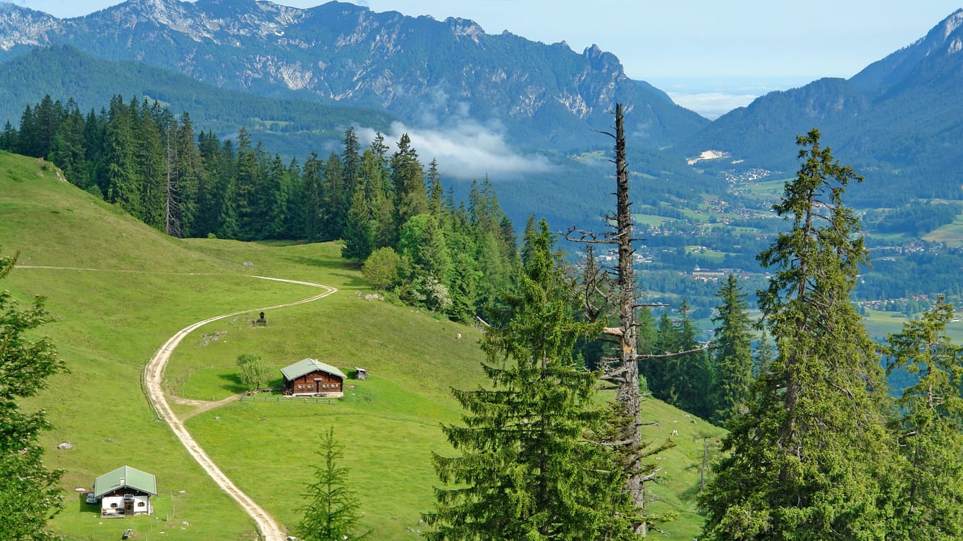 Berchtesgadener Alpen, Lattengebirge (Archivbild): Eine Frau stürzte hier vor den Augen ihres Ehemannes in die Tiefe.