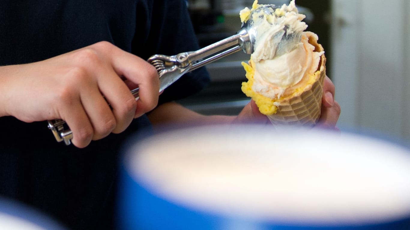 Ferienjob in der Eisdiele