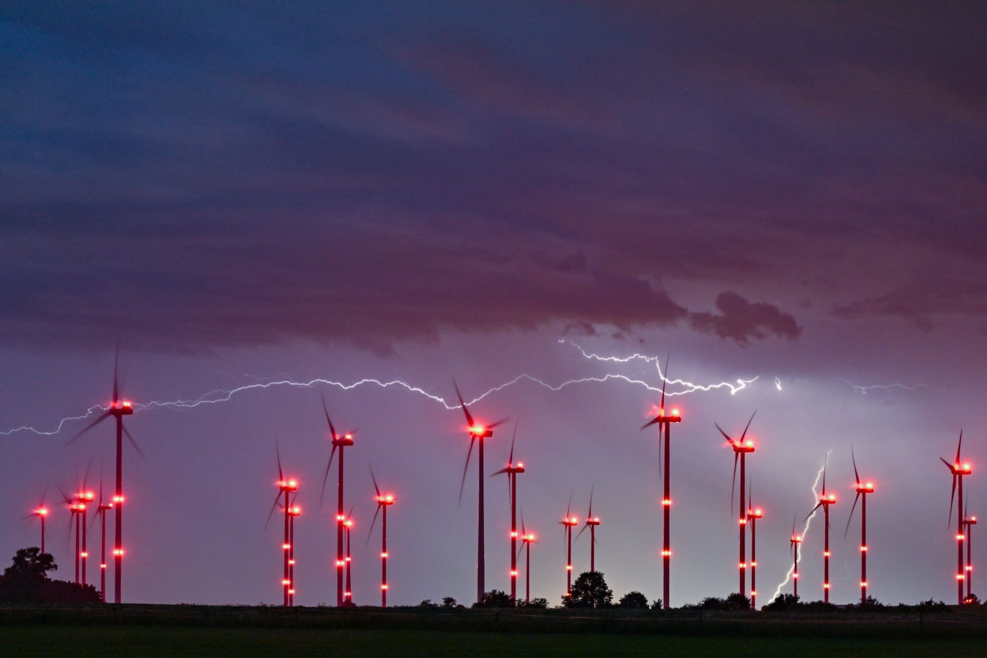 Gewitter über Brandenburg