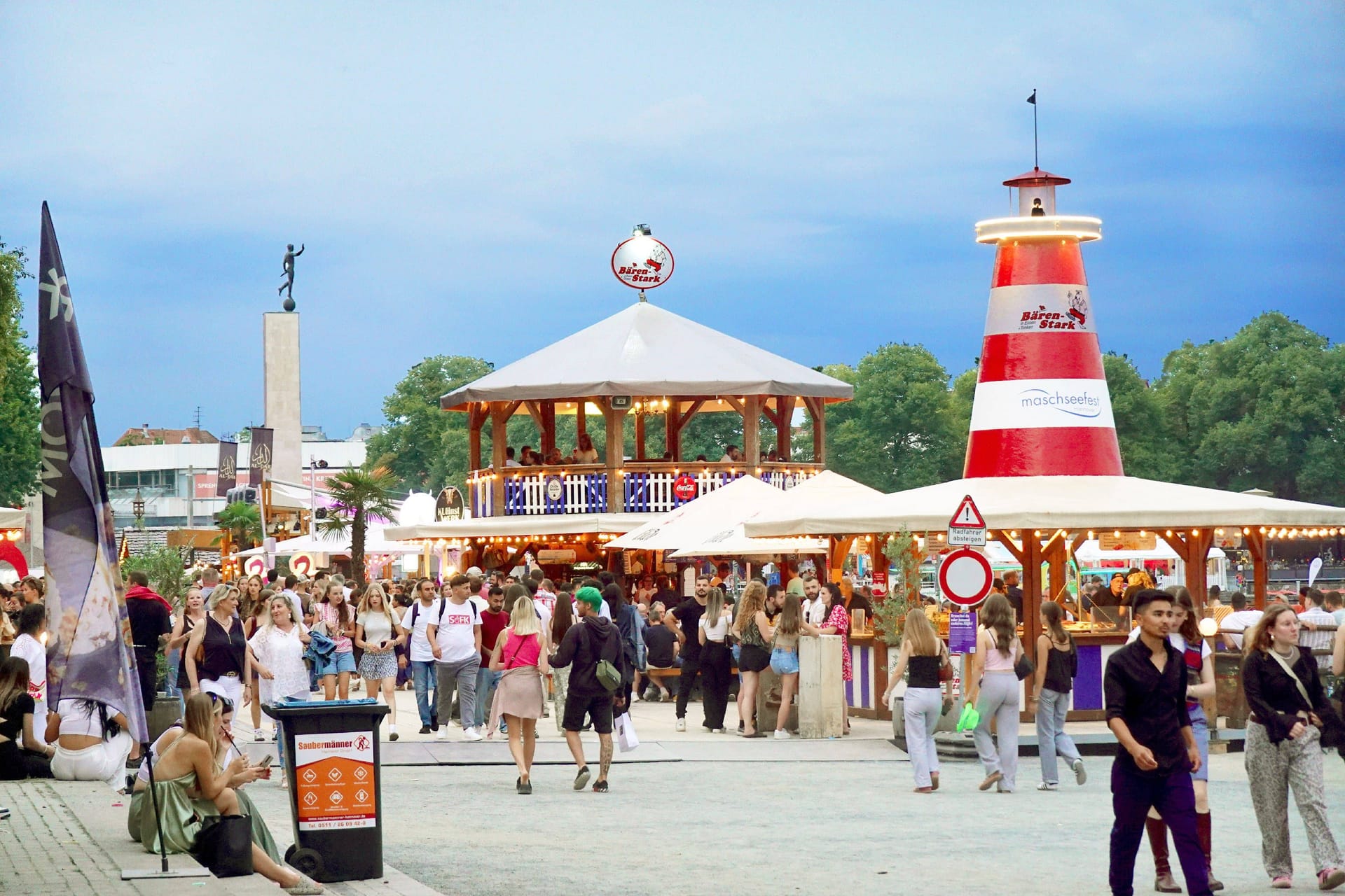 Maschseefest in Hannover (Archivbild): Es läuft noch bis zum 18. August.