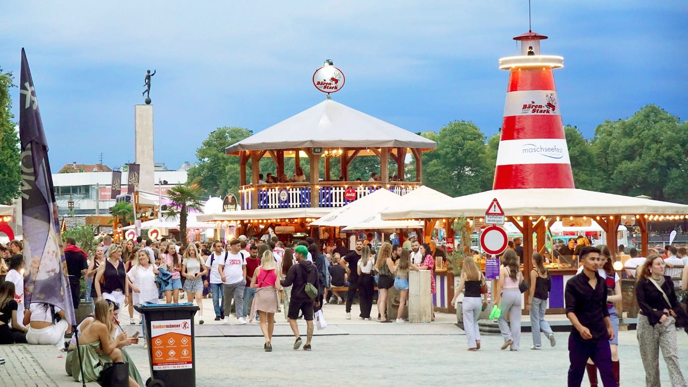 Maschseefest in Hannover (Archivbild): Es läuft noch bis zum 18. August.