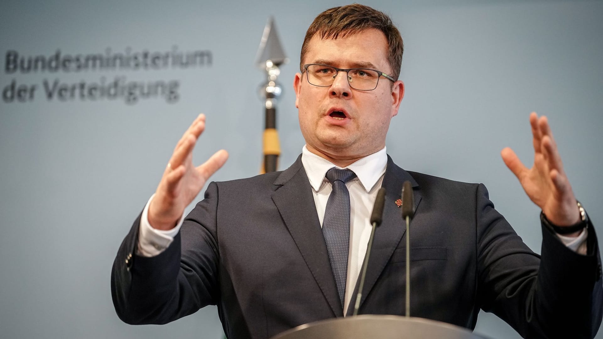 Litauens Verteidigungsminister Laurynas Kasciunas