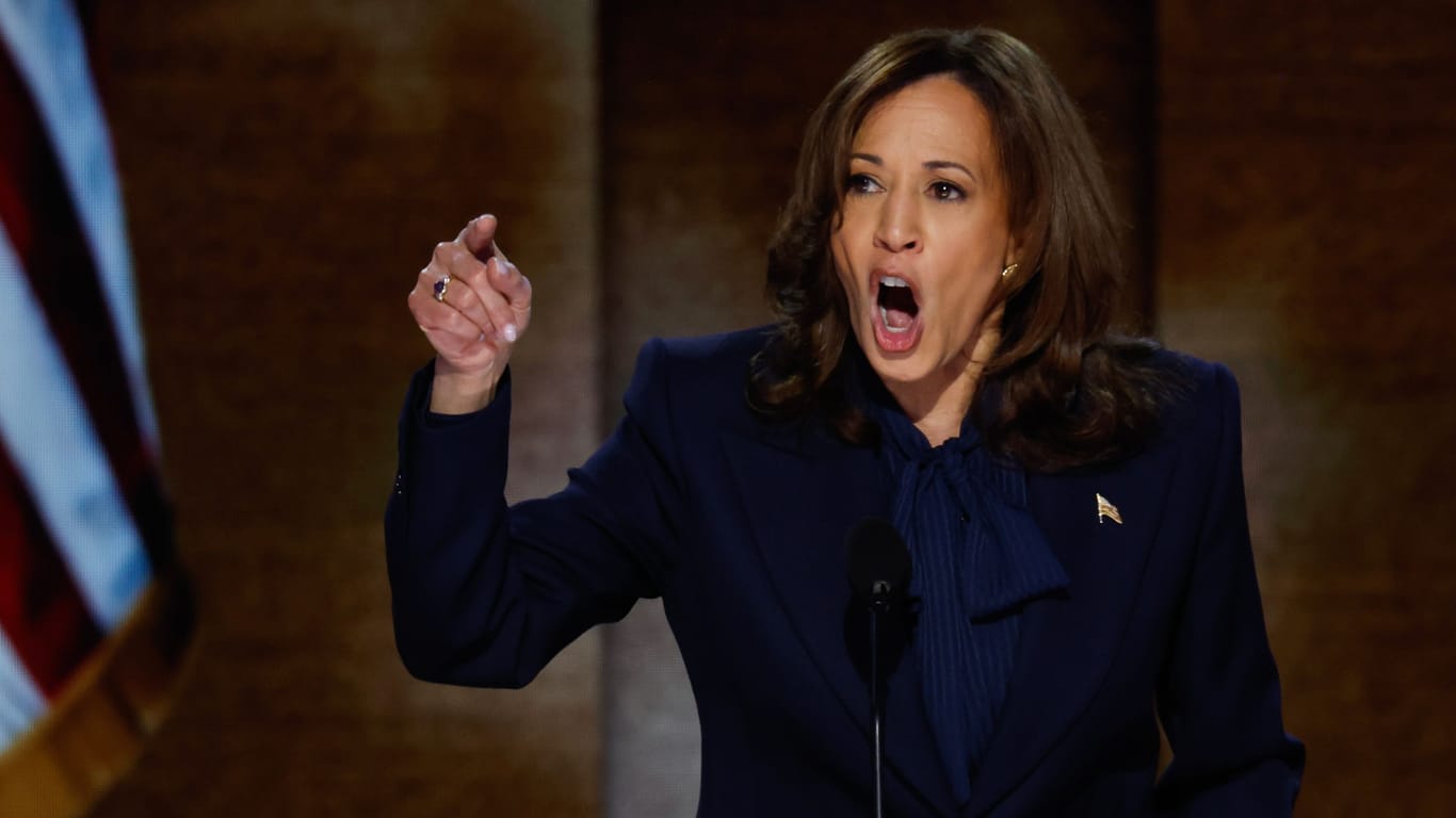 Ein Arbeitssieg in Chicago: Kamala Harris hat ihren vorerst wichtigsten Auftritt bestanden.