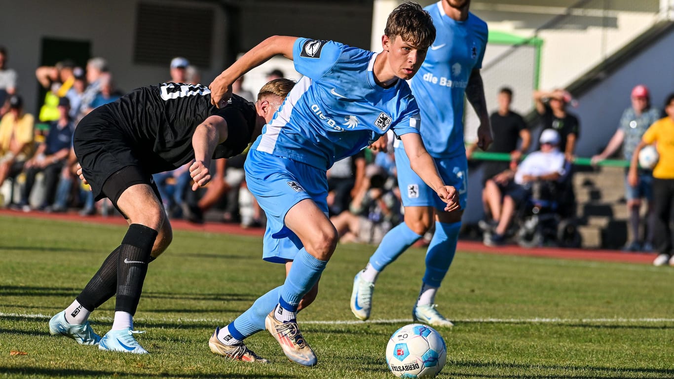 Raphael Ott: Der Nachwuchsstürmer glänzte auch in der 2. Runde des Toto-Pokals wieder.