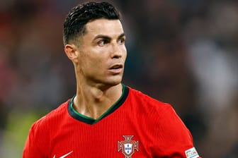 Cristiano Ronaldo, hier bei der EM 2024: Der Portugiese ist seit 2002 Profi.