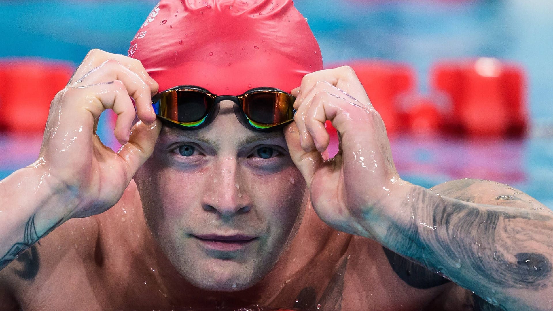 Adam Peaty: Auch der britische Schwimm-Olympiasieger von Tokio berichtete bereits von mentalen Problemen nach Olympischen Spielen.