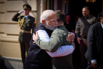 Indischer Premierminister Modi besucht Kiew