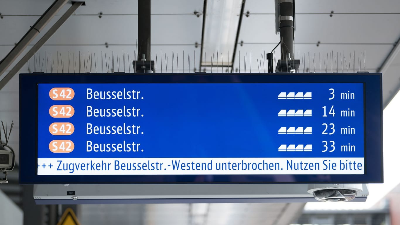 Einschränkung bei der Ringbahn in Berlin