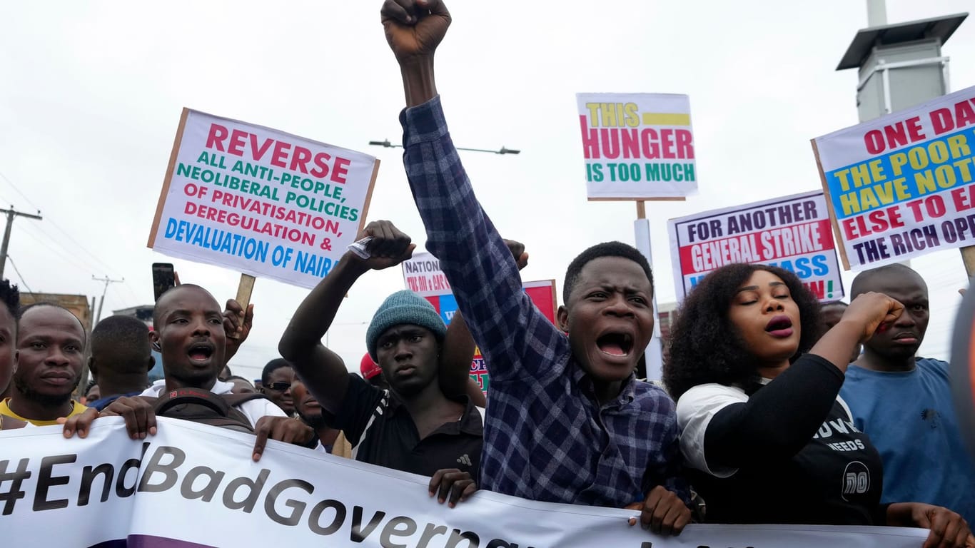 Proteste in Nigeria