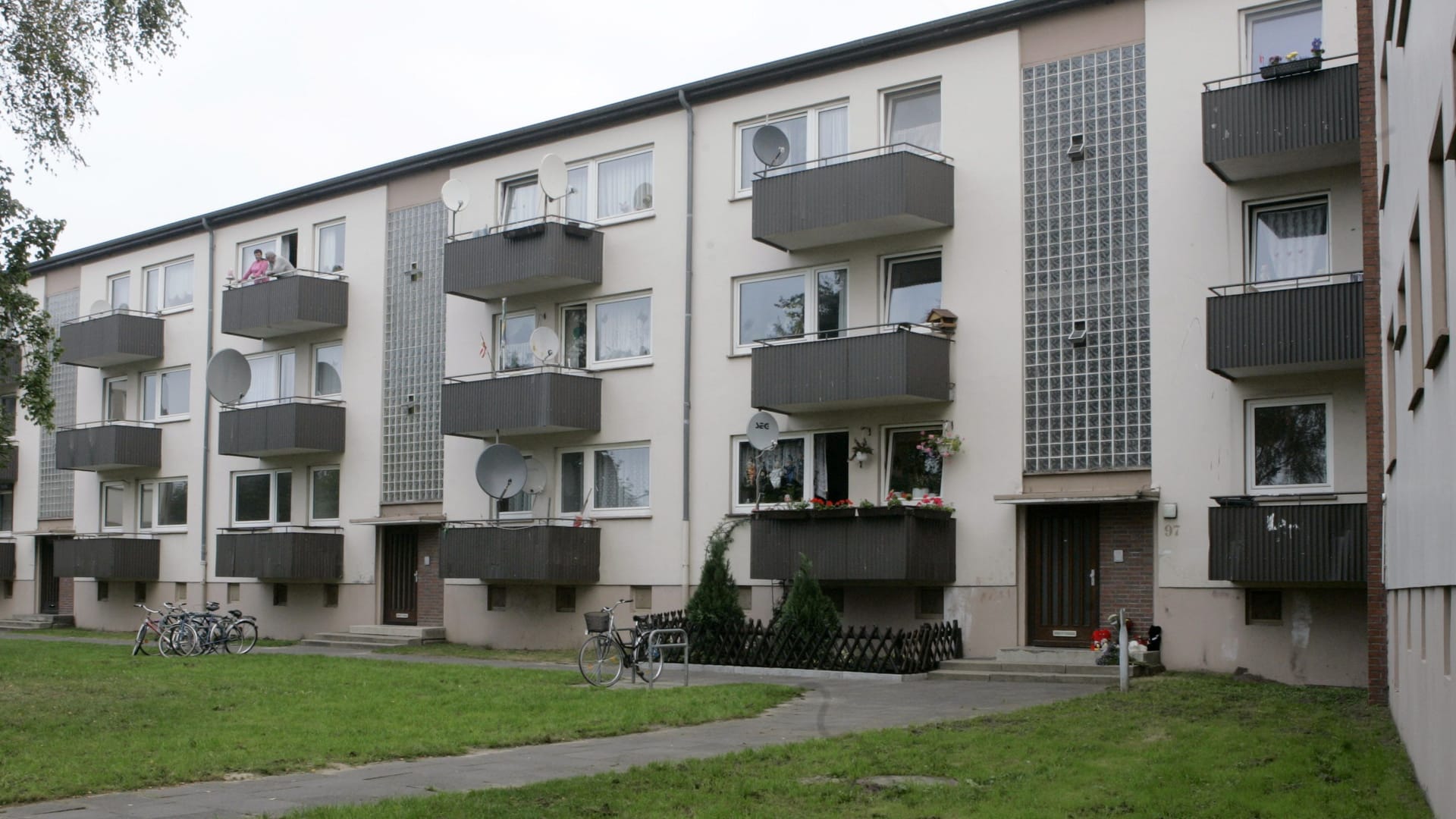 In diesem Wohnhaus in Bremen-Gröpelingen lebte Bernd K.