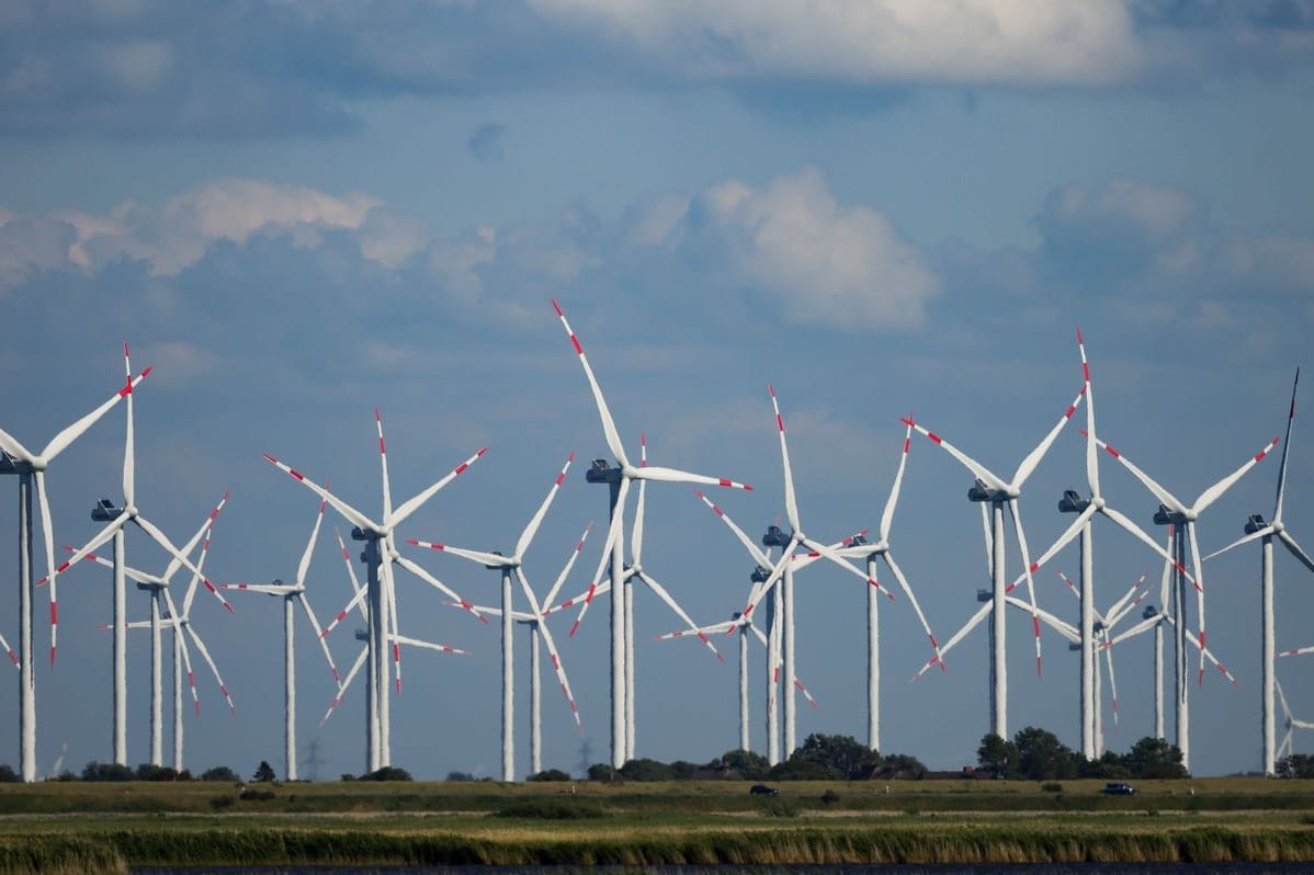 Windpark an der Nordsee