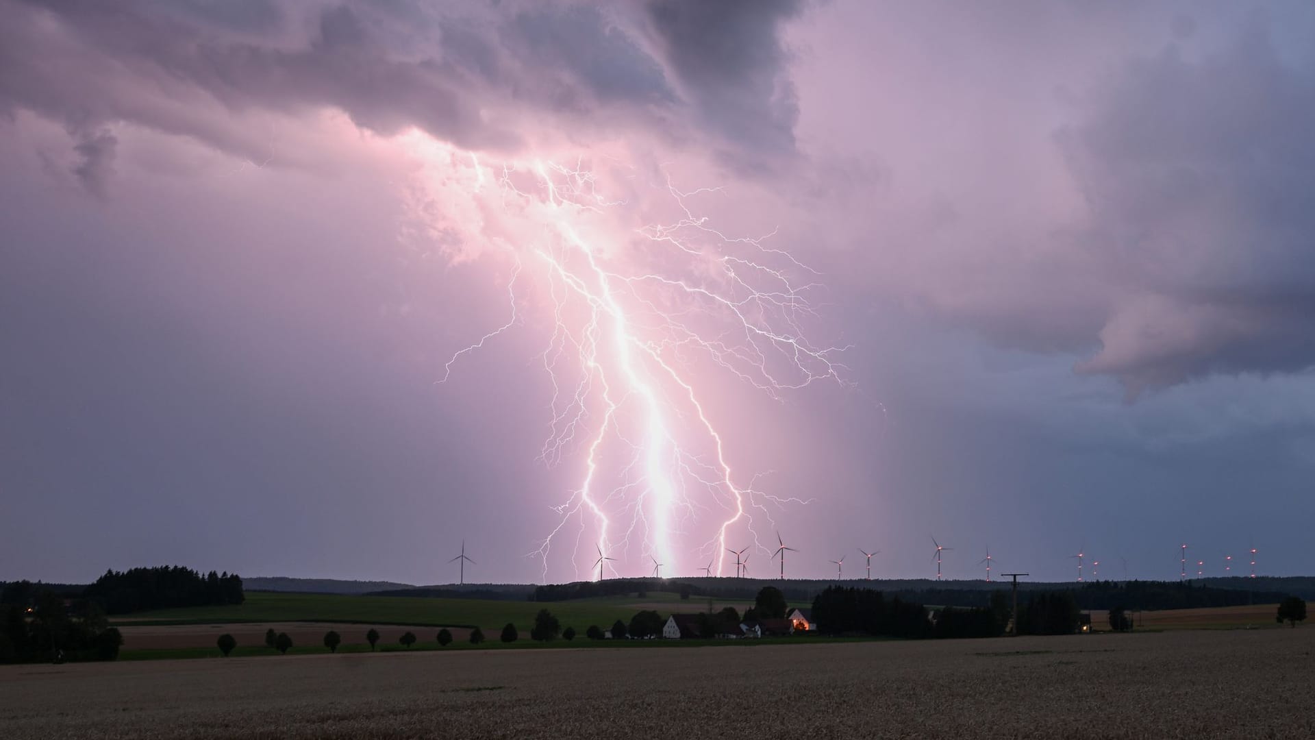 Gewitter in Baden-Württemberg