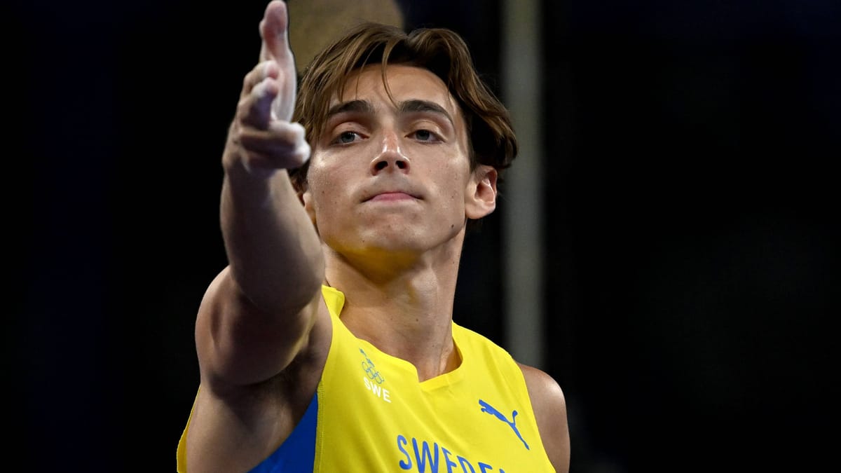 Then we would talk about something completely different – Armand Duplantis controls the pole vault