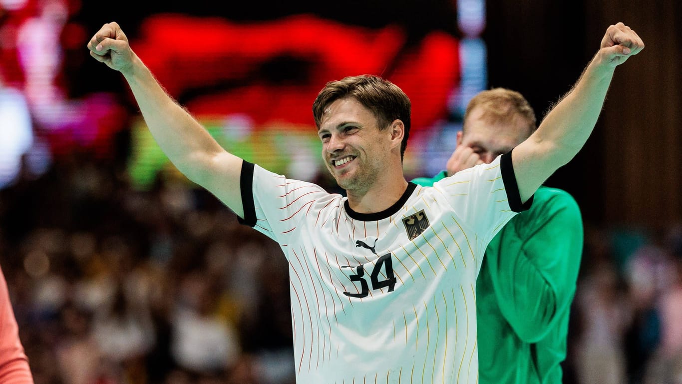 Rune Dahmke: Der deutsche Handball-Star möchte es seiner Verlobten gleich tun und Olympia-Gold gewinnen.