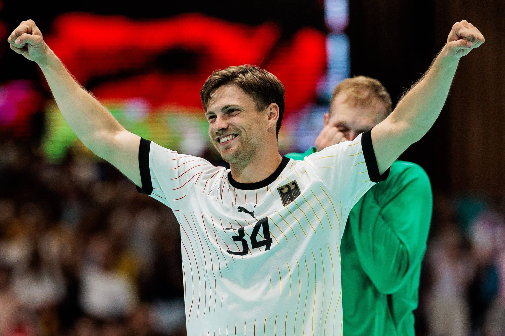 Rune Dahmke: Der deutsche Handball-Star möchte es seiner Verlobten gleich tun und Olympia-Gold gewinnen.