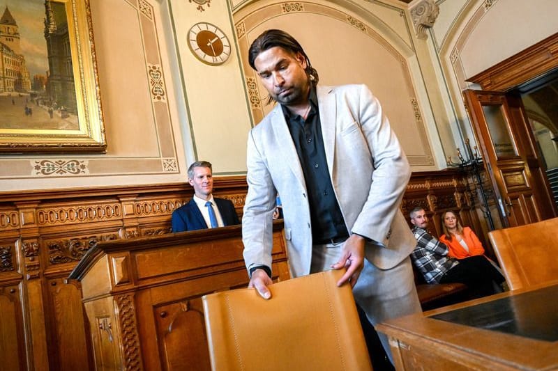 Tim Wiese am 25. März 2024 im Gerichtsaal (Archivbild): Der Prozess ist nun beendet.