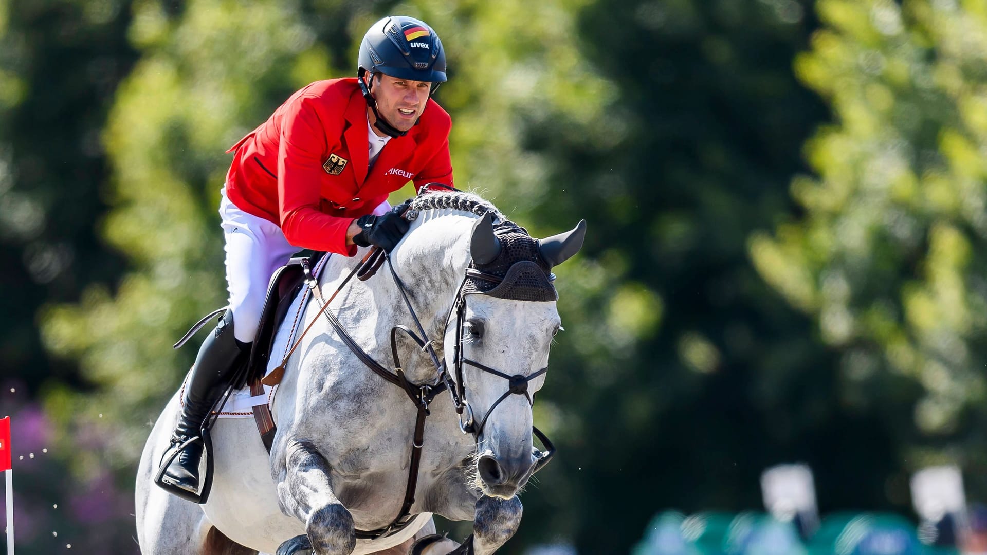 Christian Kukuk: Er triumphierte bei den Olympischen Spielen mit seinem Pferd Checker.