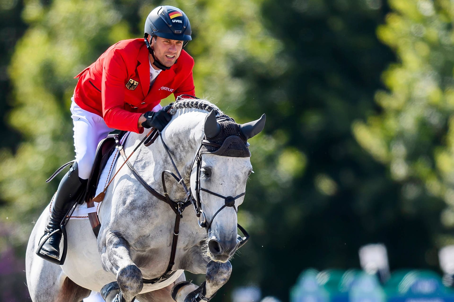 Christian Kukuk: Er triumphierte bei den Olympischen Spielen mit seinem Pferd Checker.