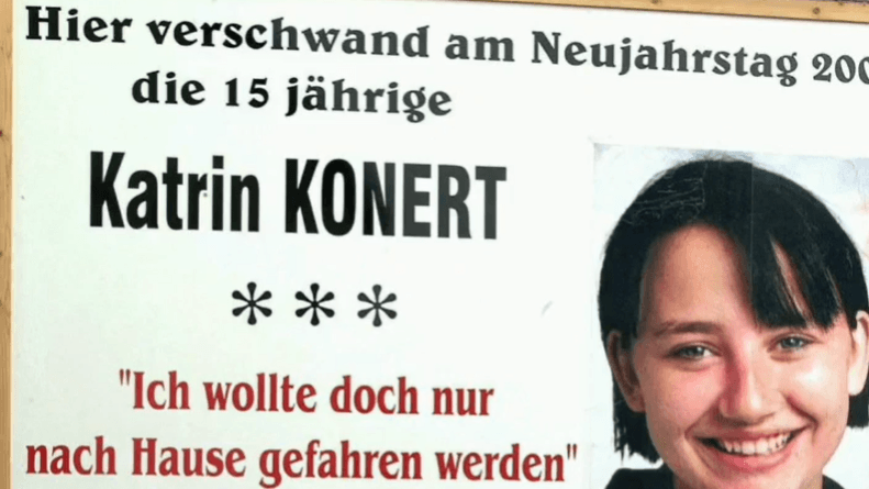 Dieses Plakat hing lange Zeit an dem Ort, an dem Katrin Konert zuletzt gesehen wurde. Trotz intensiver Suche fehlt von der damals 15-Jährigen jede Spur.