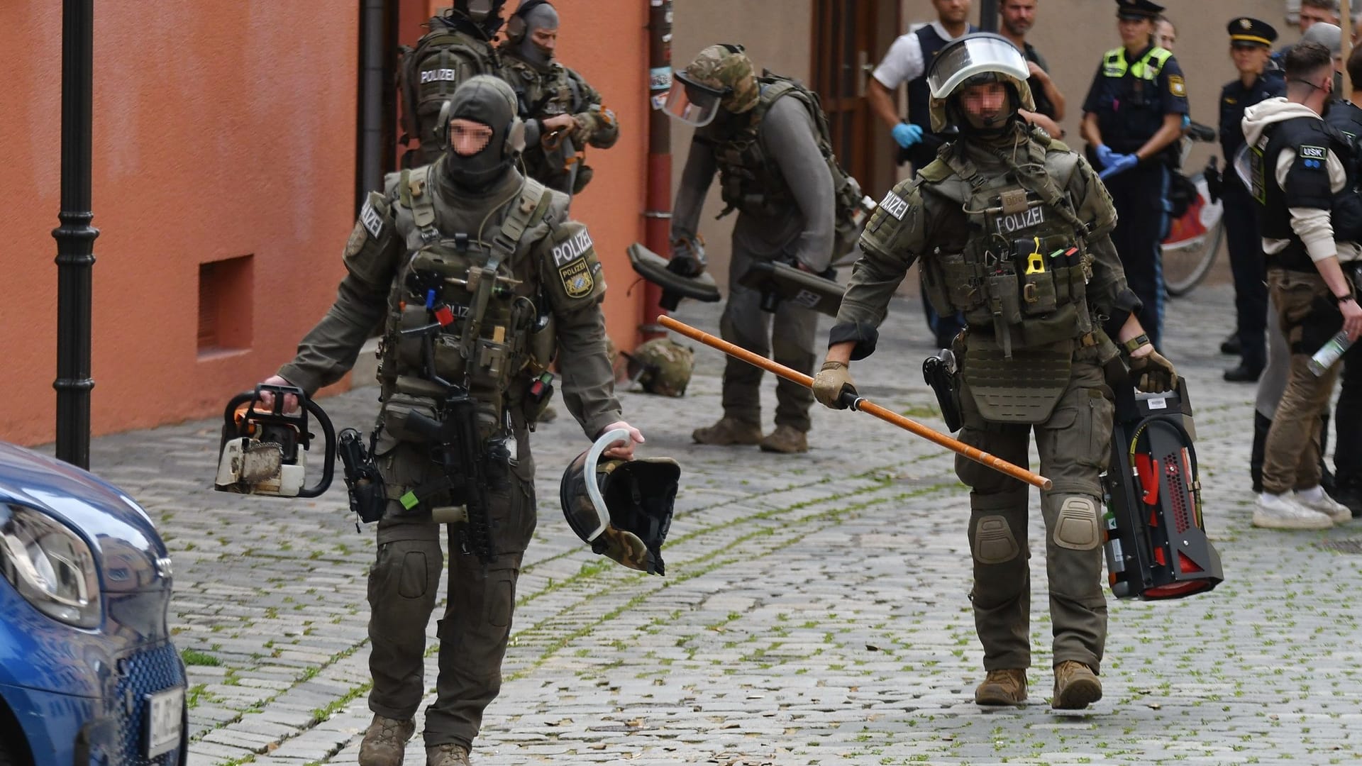 In der Altstadt von Nürnberg kam es am Donnerstag zu einem SEK-Einsatz.