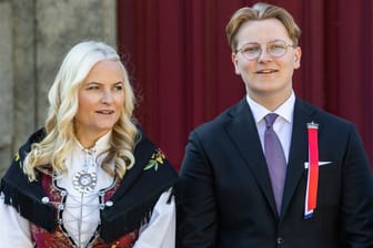 Mette-Marit und Sverre Magnus von Norwegen: Er ist das jüngste Kind der Kronprinzessin.