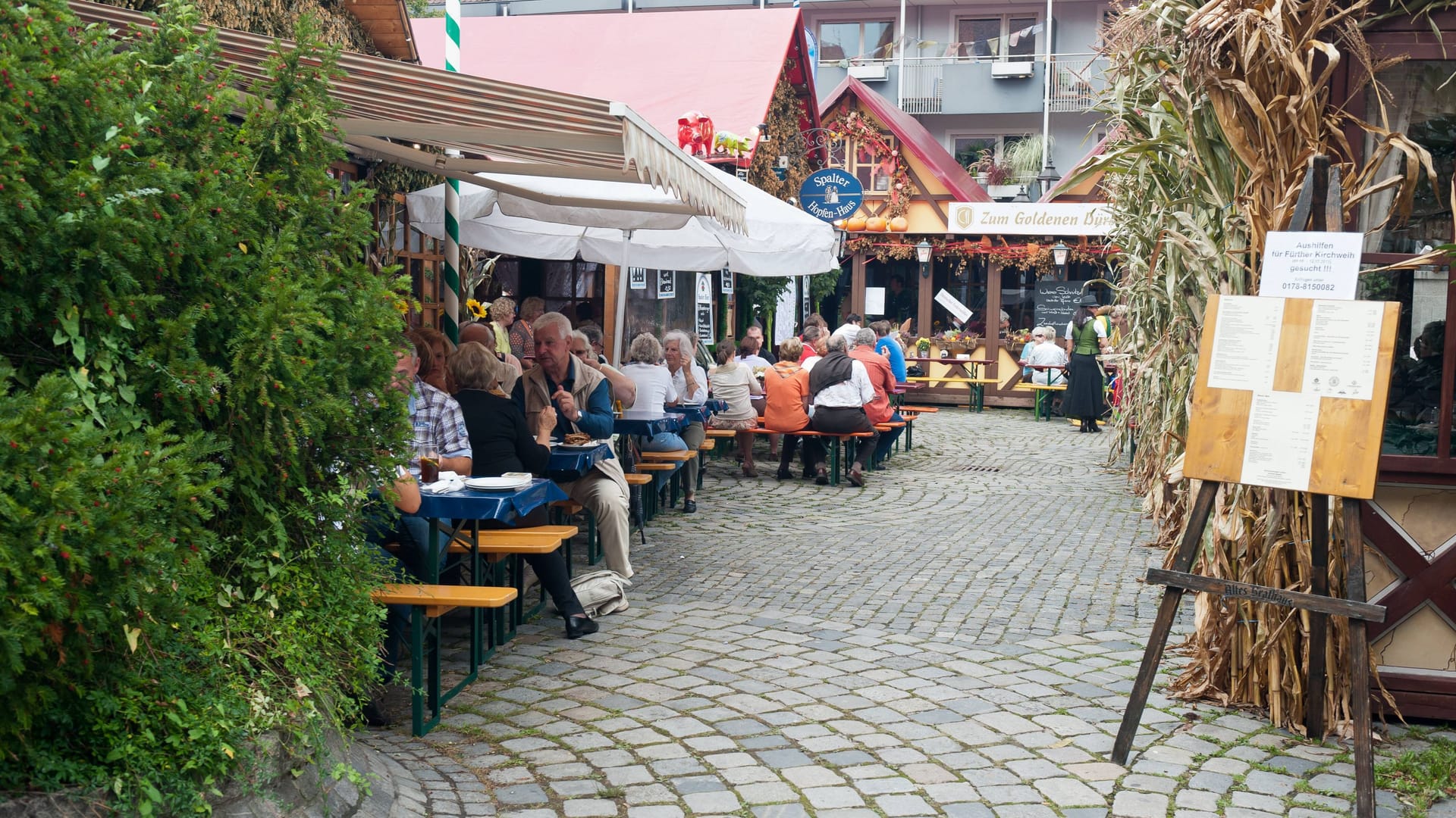 Das Nürnberger Altstadtfest (Archivbild) steht wieder in den Stadtlöchern.