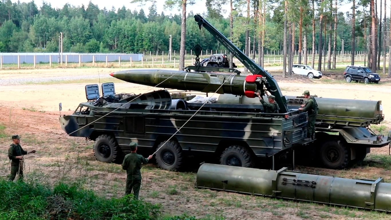 Militärische Übungen in Belarus