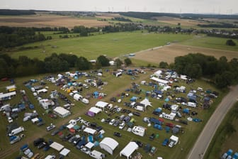 Aufbau und erster Campingtag Festival Nature One