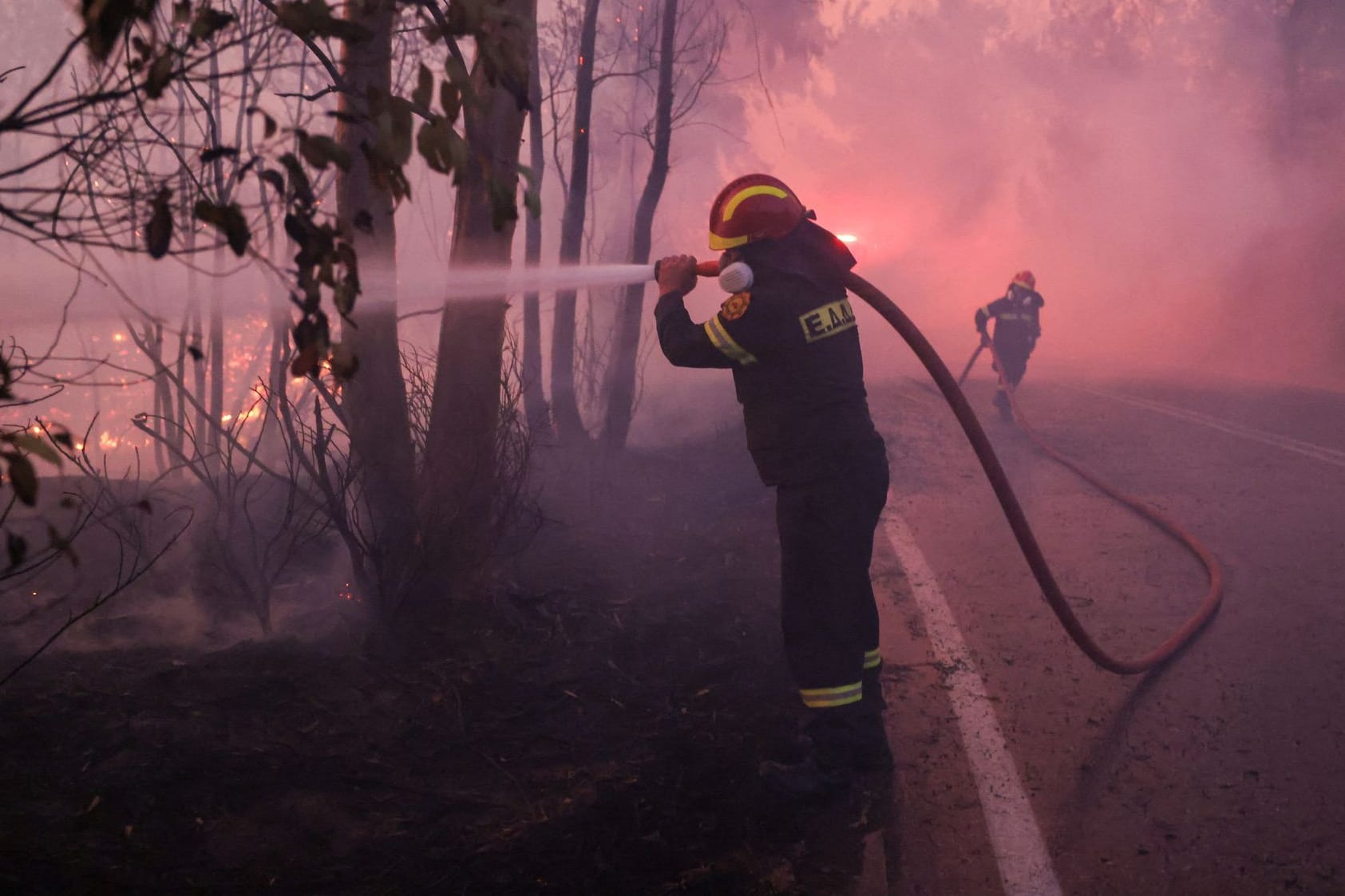 EUROPE-WEATHER/GREECE-WILDFIRE