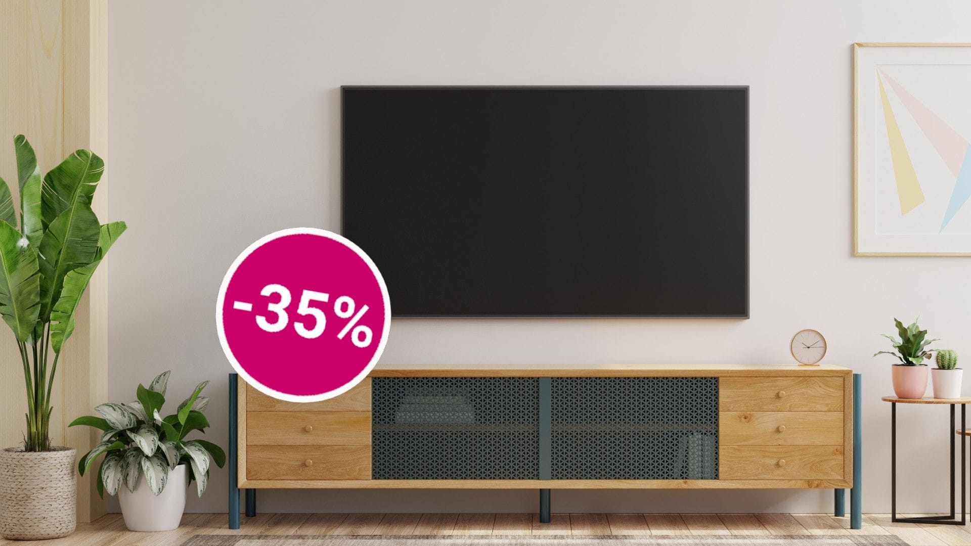 Aldi hat einen 4K-Fernseher von Samsung mit mehr als 150 Euro Rabatt im Angebot (Symbolbild).