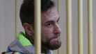 FILE PHOTO: German national Patrick Schobel attends a court hearing in Saint Petersburg