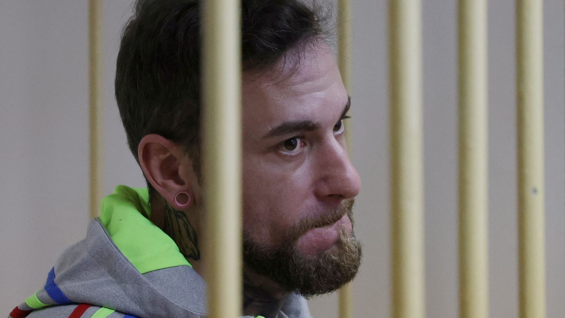 FILE PHOTO: German national Patrick Schobel attends a court hearing in Saint Petersburg