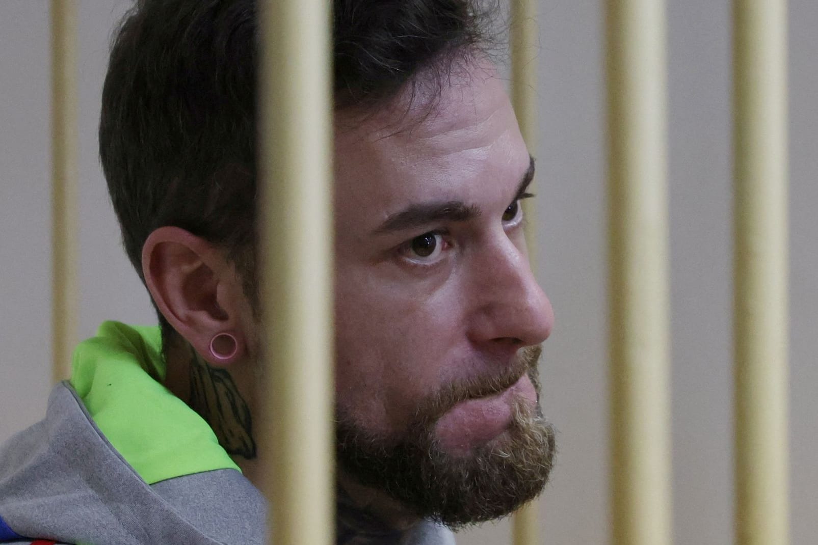 FILE PHOTO: German national Patrick Schobel attends a court hearing in Saint Petersburg