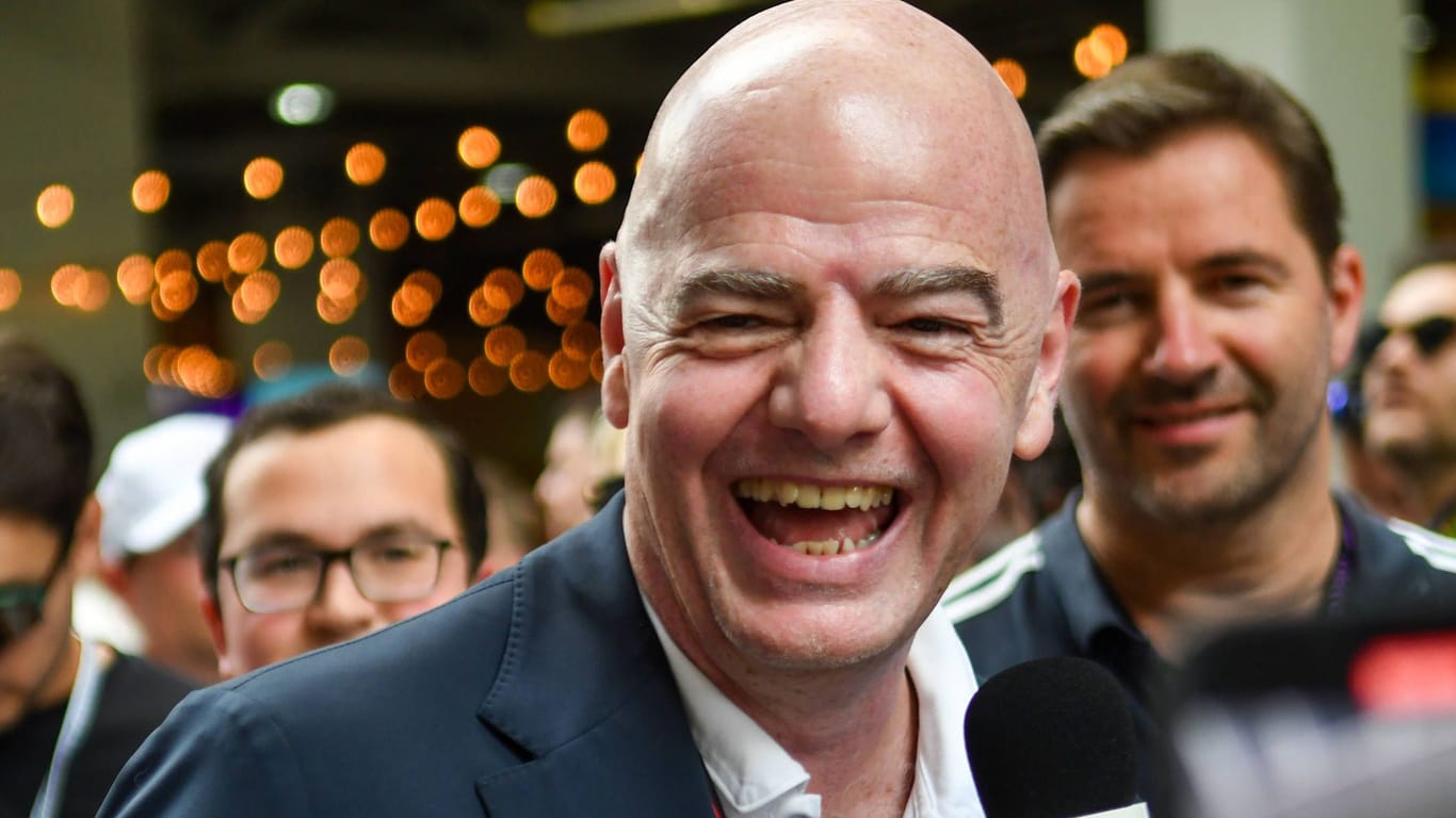 Umstrittene Persönlichkeit: Fifa-Präsident Gianni Infantino.