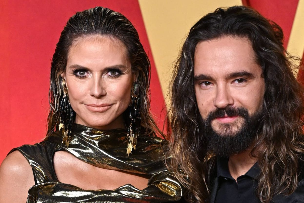 Heidi Klum und Tom Kaulitz: Das Paar wurde von Kaulitz' Zwillingsbruder Bill getraut.