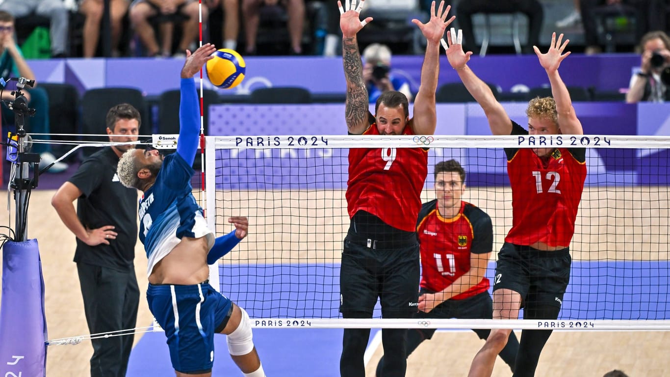 Die deutschen Volleyballer sind nach großem Kampf ausgeschieden.