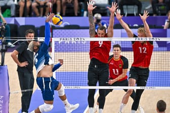 Die deutschen Volleyballer sind nach großem Kampf ausgeschieden.