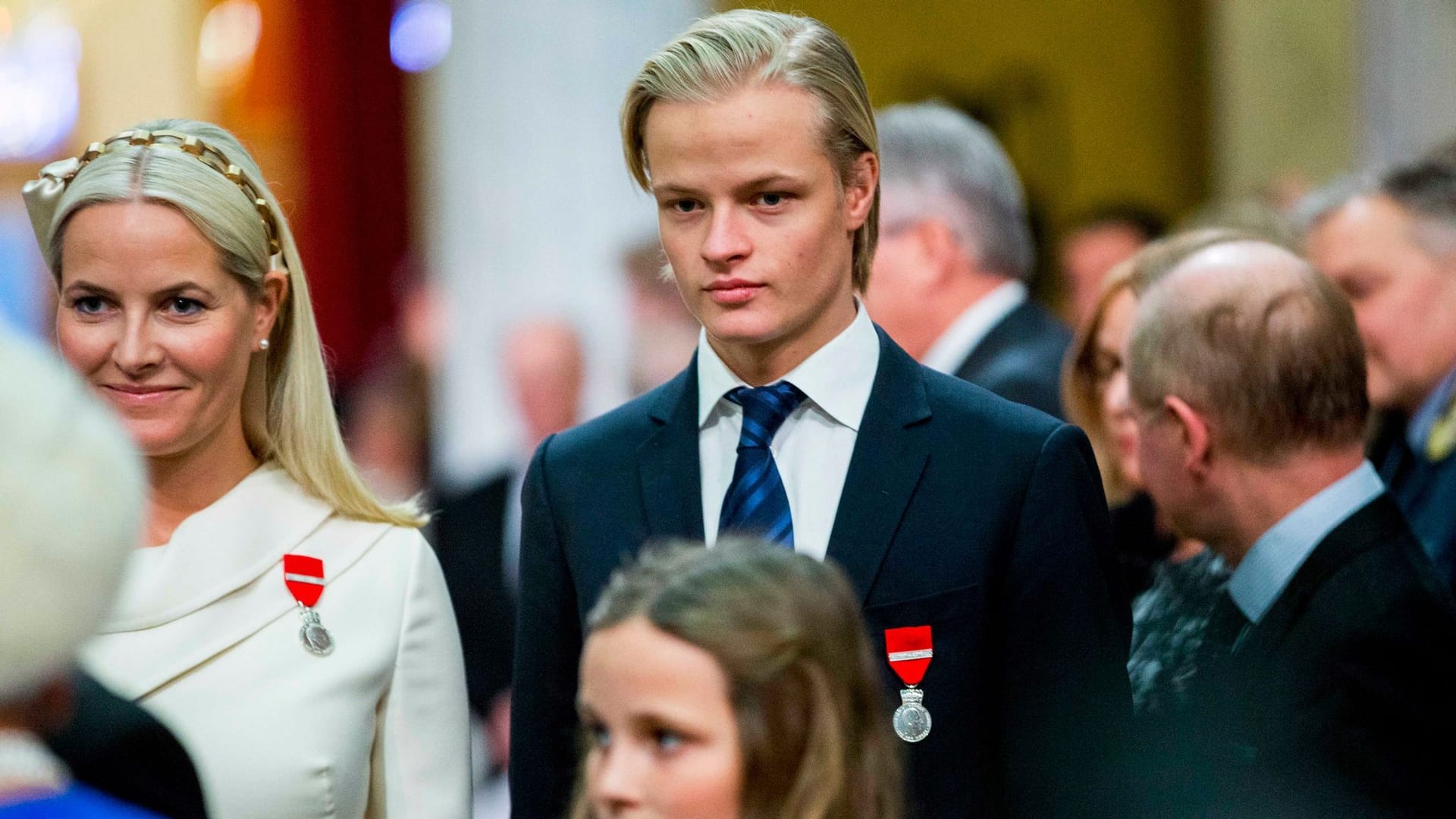 Mette-Marit und Marius Borg Høiby: Der 27-Jährige stammt aus einer früheren Beziehung der Kronprinzessin.