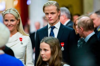 Mette-Marit und Marius Borg Høiby: Der 27-Jährige stammt aus einer früheren Beziehung der Kronprinzessin.