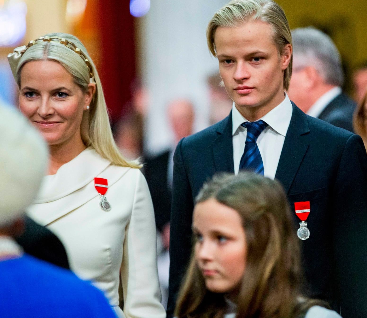 Mette-Marit und Marius Borg Høiby: Der 27-Jährige stammt aus einer früheren Beziehung der Kronprinzessin.