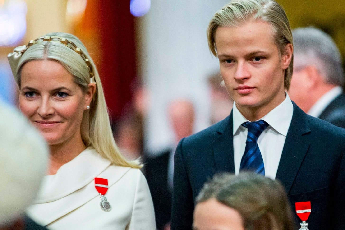 Mette-Marit und Marius Borg Høiby: Der 27-Jährige stammt aus einer früheren Beziehung der Kronprinzessin.