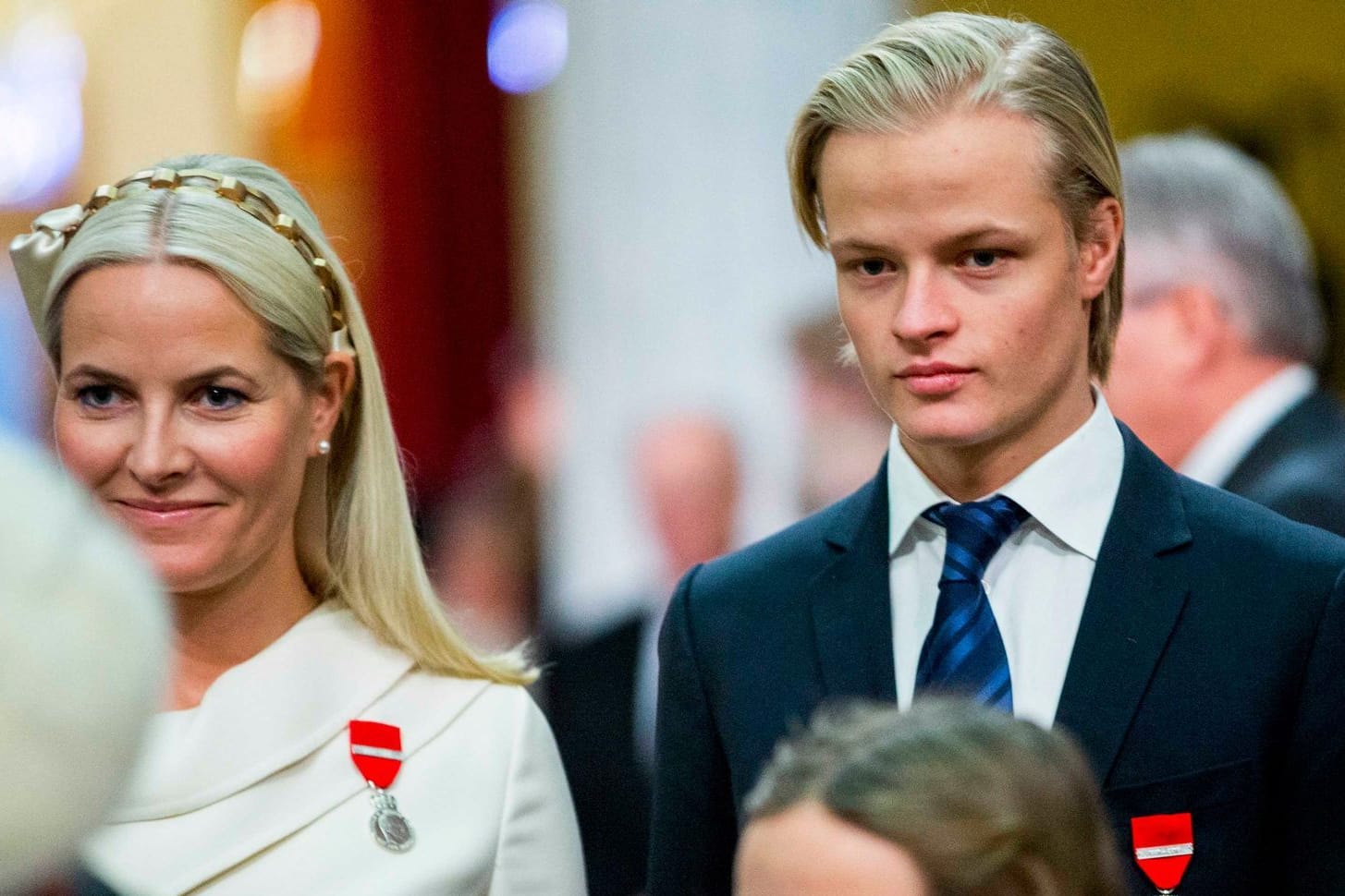 Mette-Marit und Marius Borg Høiby: Der 27-Jährige stammt aus einer früheren Beziehung der Kronprinzessin.