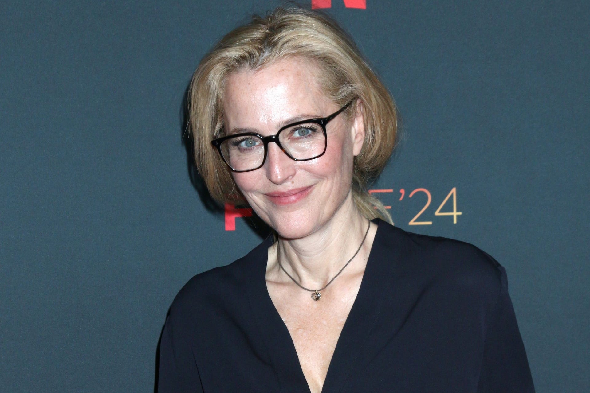 Gillian Anderson zeigte sich im Mai dieses Jahres bei einem Event von Netflix.