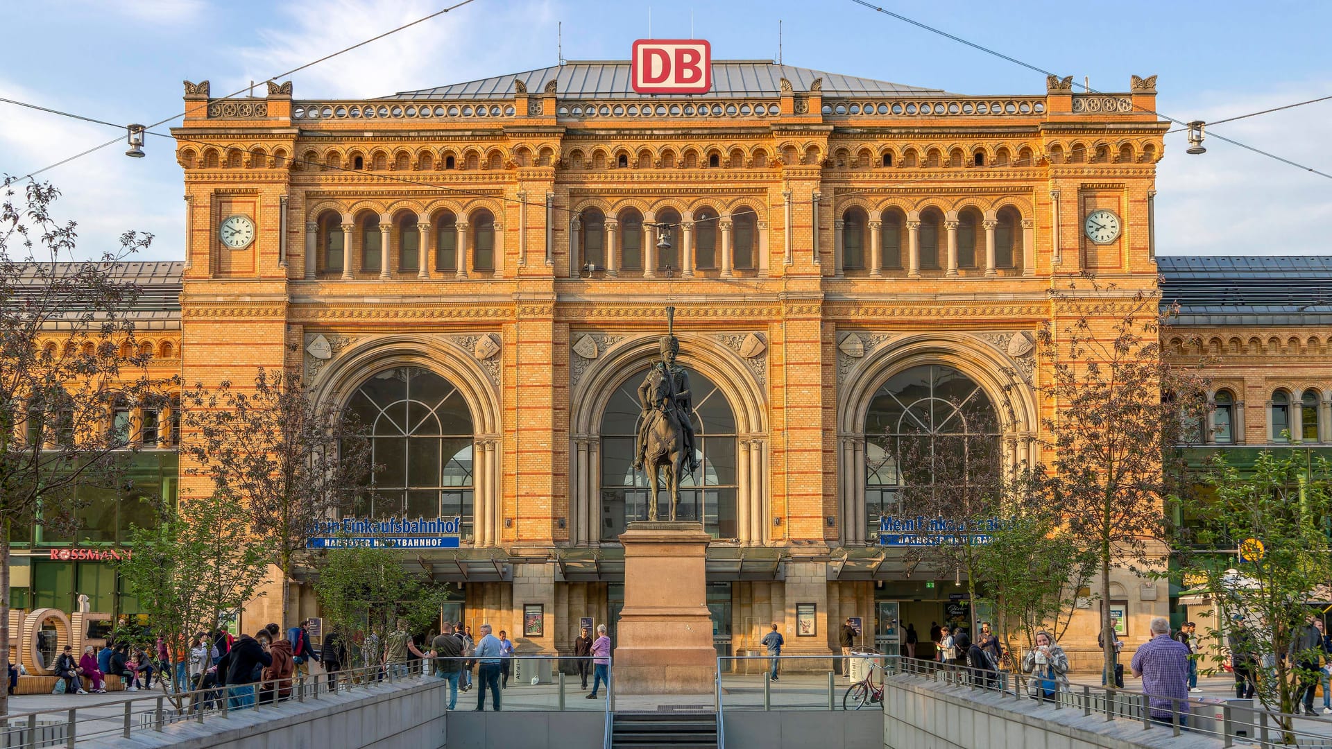 Der Hauptbahnhof Hannover (Archivbild): In einer Kriminalstatistik liegt der Ort vorne.