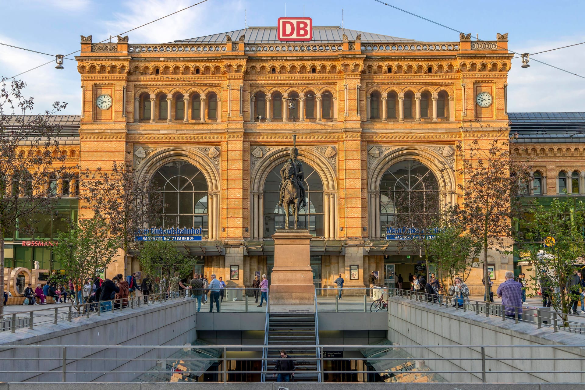 Der Hauptbahnhof Hannover (Archivbild): In einer Kriminalstatistik liegt der Ort vorne.