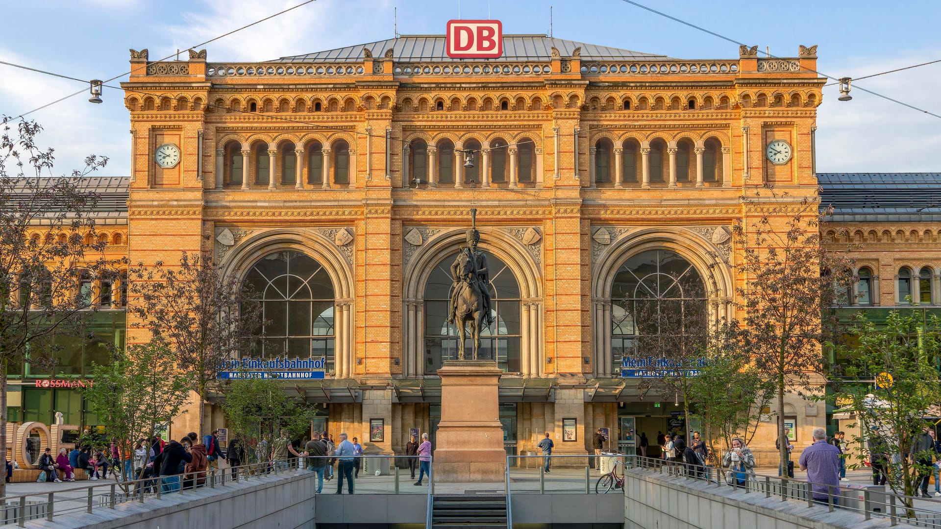 Der Hauptbahnhof Hannover (Archivbild): In einer Kriminalstatistik liegt der Ort vorne.