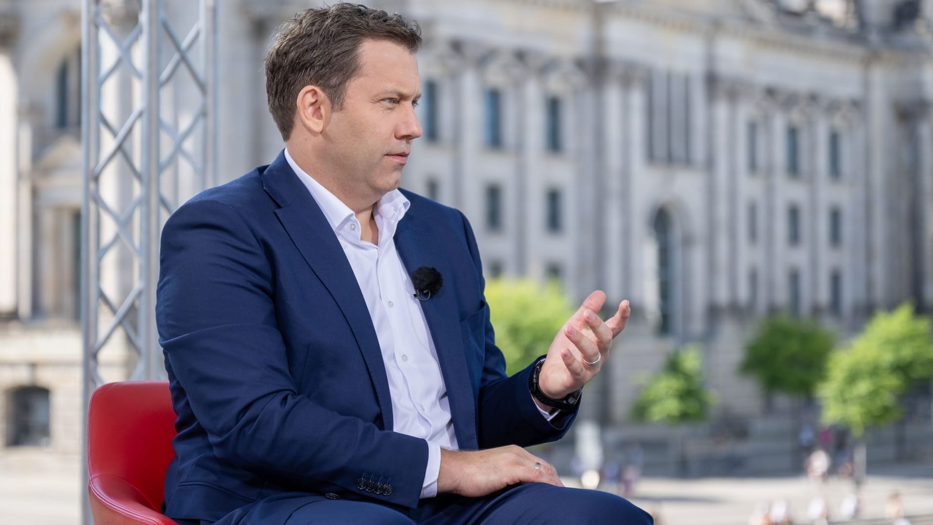 ARD-Sommerinterview mit SPD-Parteichef