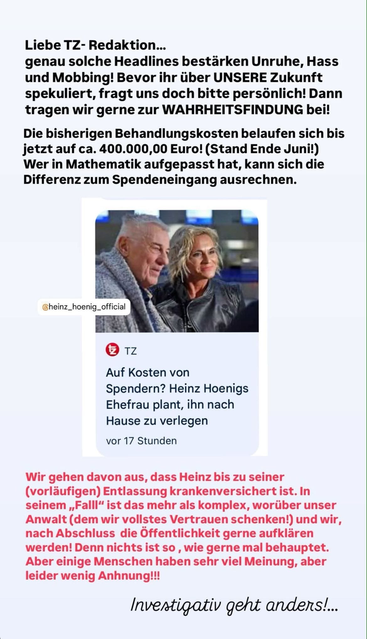 Annika Kärsten-Hoenig bekommt immer wieder Kritik.