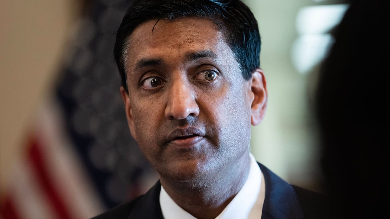 Ro Khanna (Archivbild): Der Parteilinke warnt die Demokraten wegen ihrer Nahost-Politik.